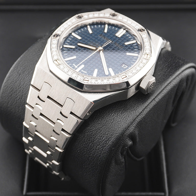Audemars Piguet Royal Oak 37mm 15551ST.ZZ.1356ST.02 Blue Dial