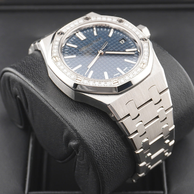 Audemars Piguet Royal Oak 37mm 15551ST.ZZ.1356ST.02 Blue Dial