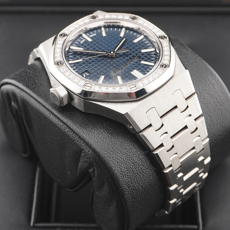 Audemars Piguet Royal Oak 37mm 15551ST.ZZ.1356ST.02 Blue Dial
