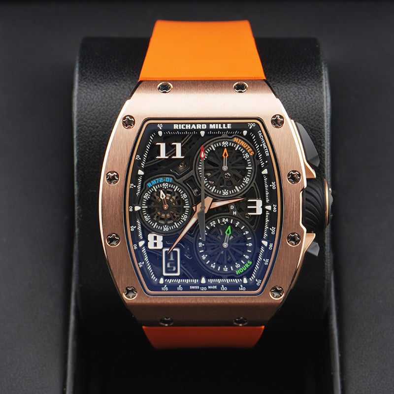 Richard Mille RM72-01 Automatic Winding Lifestyle Flyback Chronograph Openwork Dial
