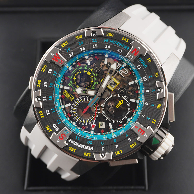 Richard Mille RM60-01 Automatic Flyback Chronograph Les Voiles de St Barth Open-Work Dial