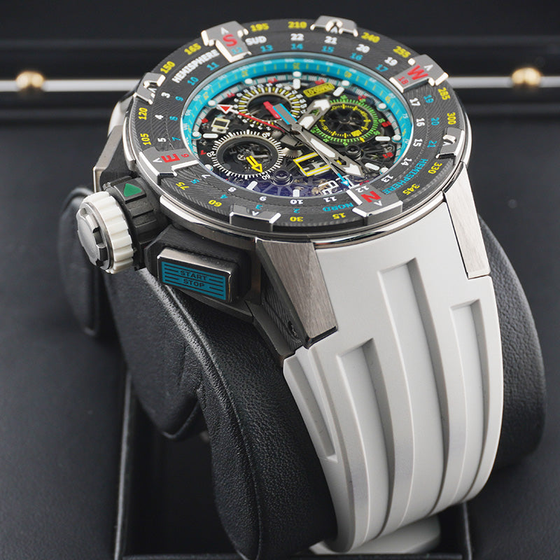 Richard Mille RM60-01 Automatic Flyback Chronograph Les Voiles de St Barth Open-Work Dial