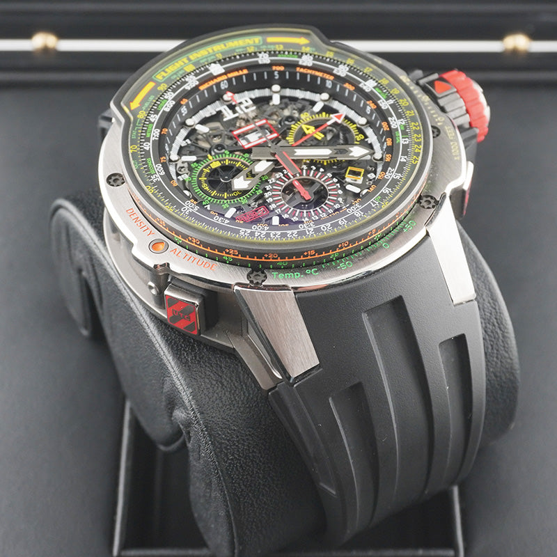 Richard Mille RM39-01 Automatic Winding Flyback Chronograph Aviation Open-Work Dial