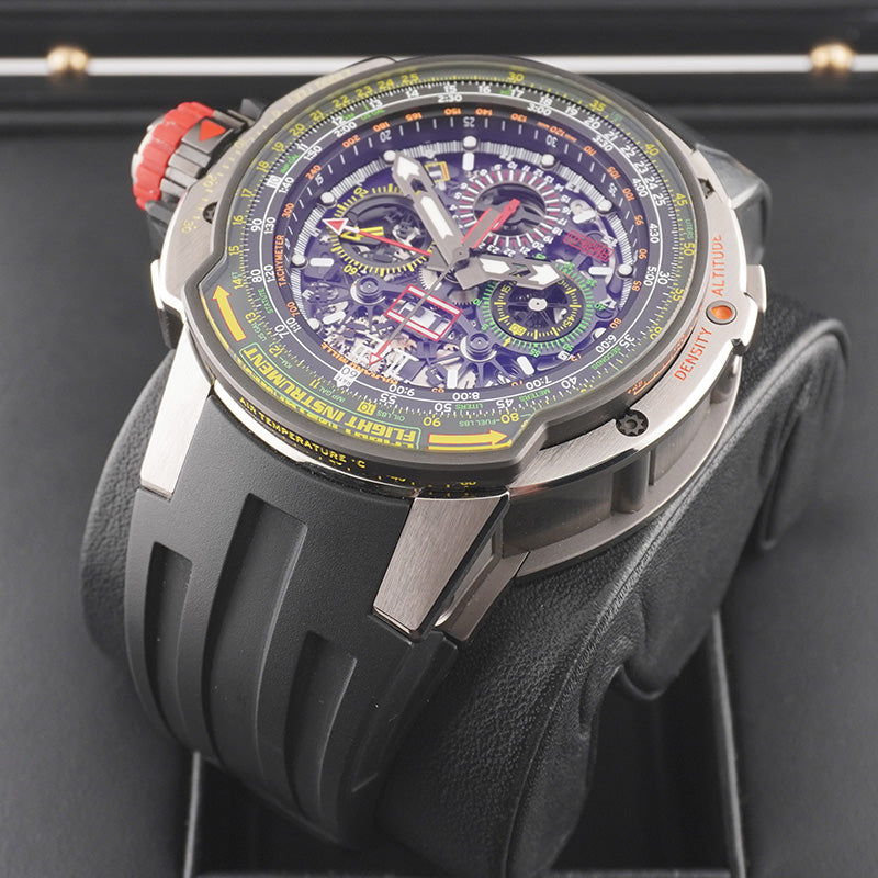 Richard Mille RM39-01 Automatic Winding Flyback Chronograph Aviation Open-Work Dial