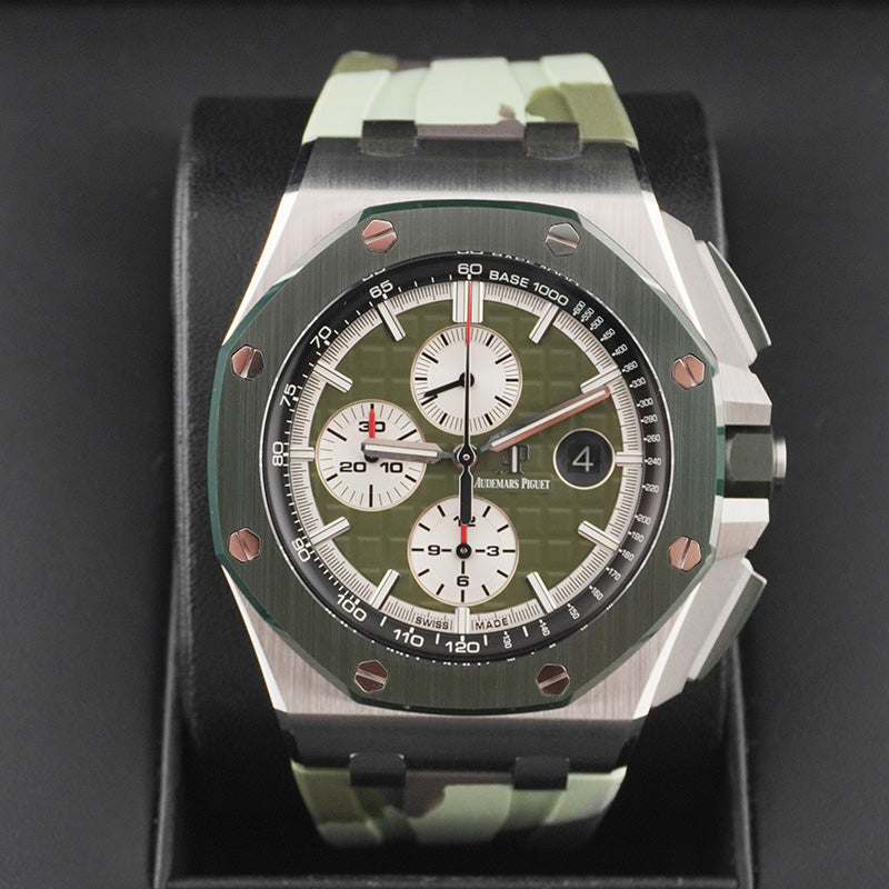 Audemars Piguet Limited Edition Royal Oak Offshore Chronograph 44mm 26400SO Khaki Green Dial