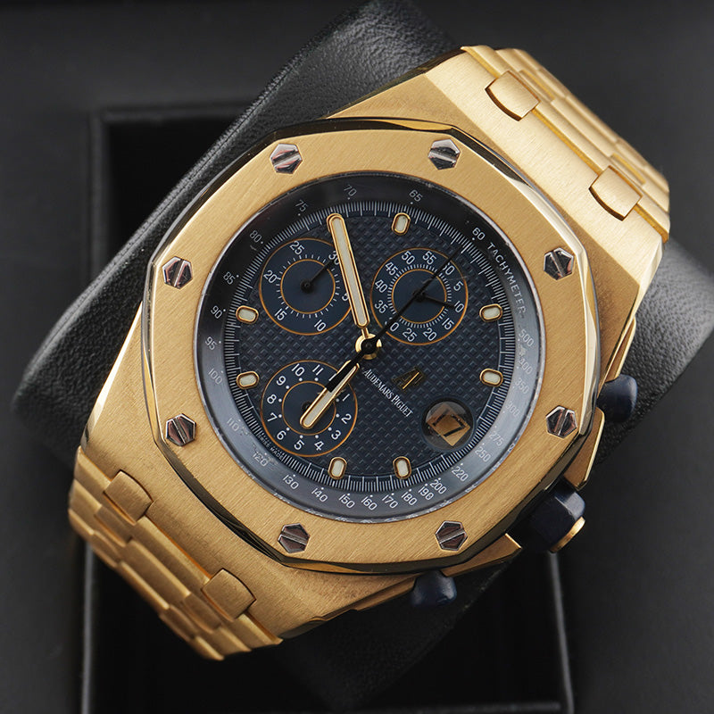 Audemars Piguet Royal Oak Offshore Chronograph 42mm 25721BA.OO.1000BA.02 Blue Dial Pre-Owned
