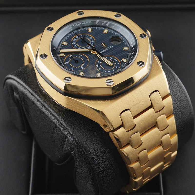 Audemars Piguet Royal Oak Offshore Chronograph 42mm 25721BA.OO.1000BA.02 Blue Dial Pre-Owned