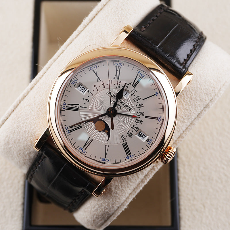 Patek Philippe Grand Complications Perpetual Calendar Moon Phase 38mm 5159R White Dial