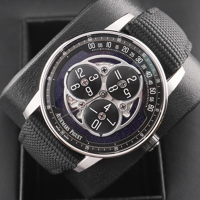 Audemars Piguet Code 11.59 Starwheel 41mm 15212NB.OO.A002KB.01 Blue Aventurine Dial