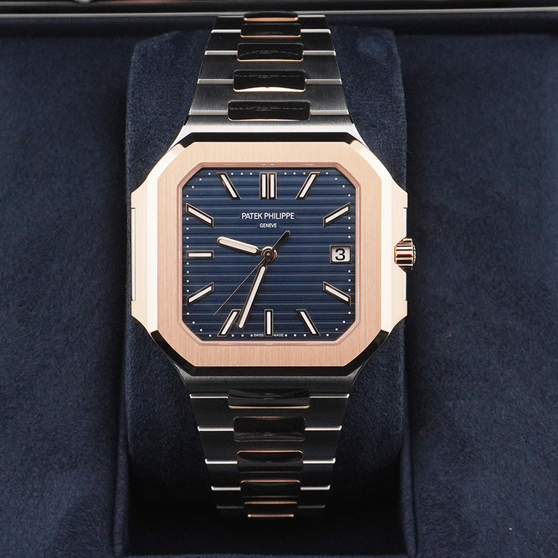 Patek Philippe Cubitus 45mm Two-Tone Blue Dial 5821/1AR