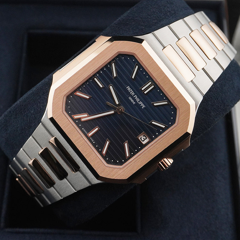 Patek Philippe Cubitus 45mm Two-Tone Blue Dial 5821/1AR