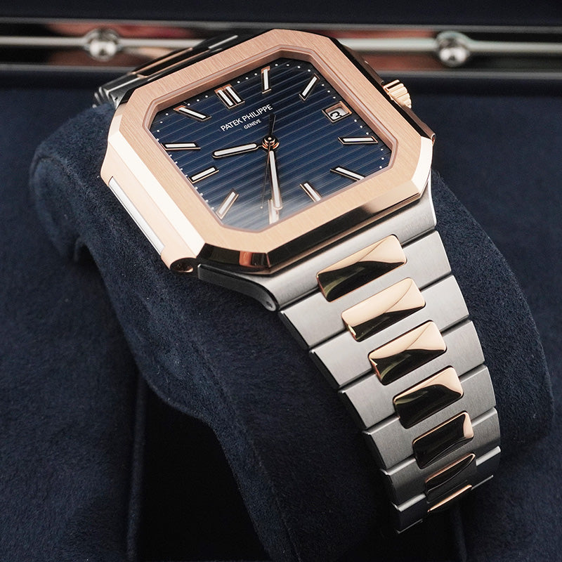 Patek Philippe Cubitus 45mm Two-Tone Blue Dial 5821/1AR