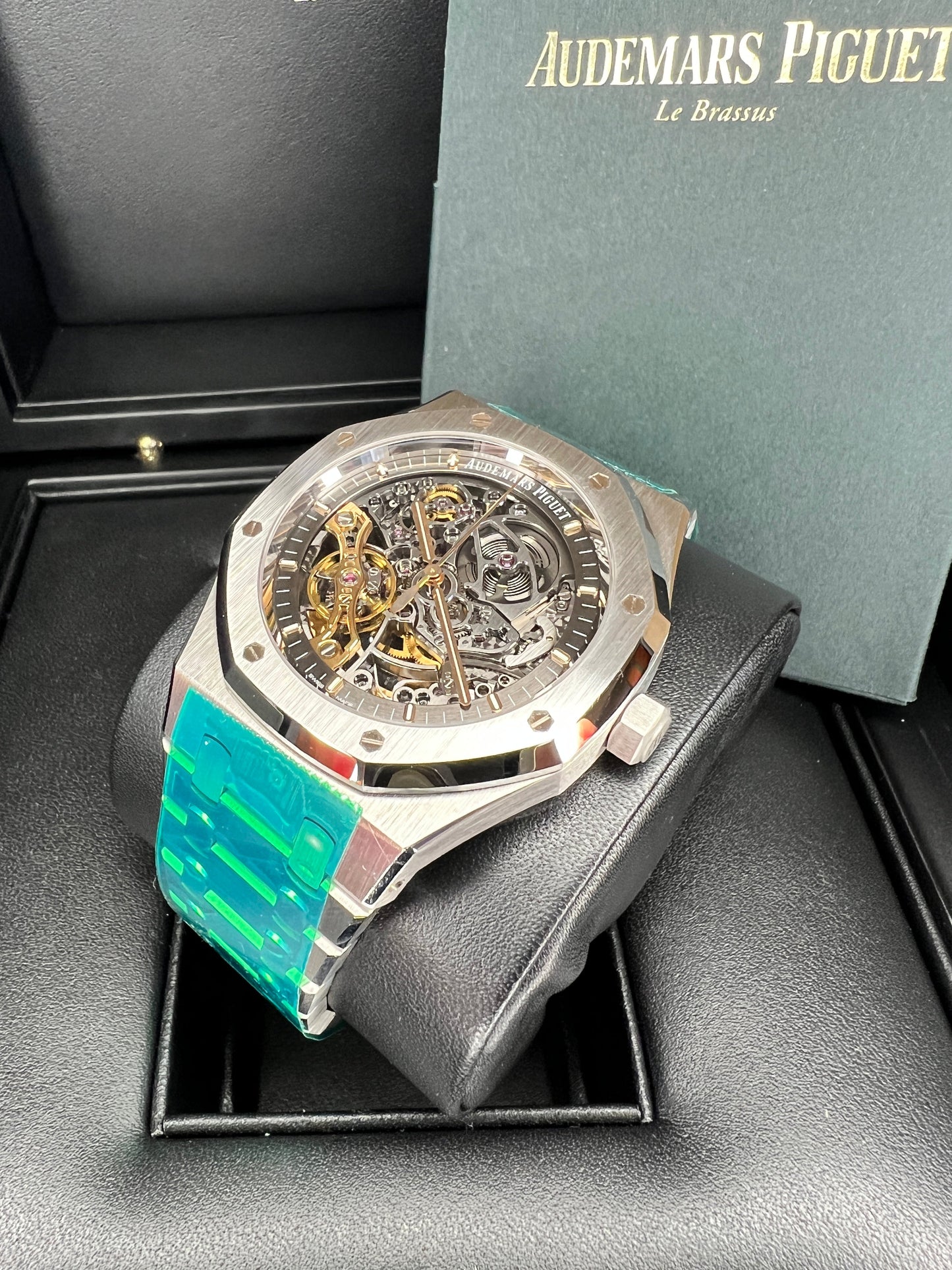 Audemars Piguet Royal Oak Double Balance Wheel Openworked | 15407ST.OO.1220ST.01 | Unworn Complete Box Papers