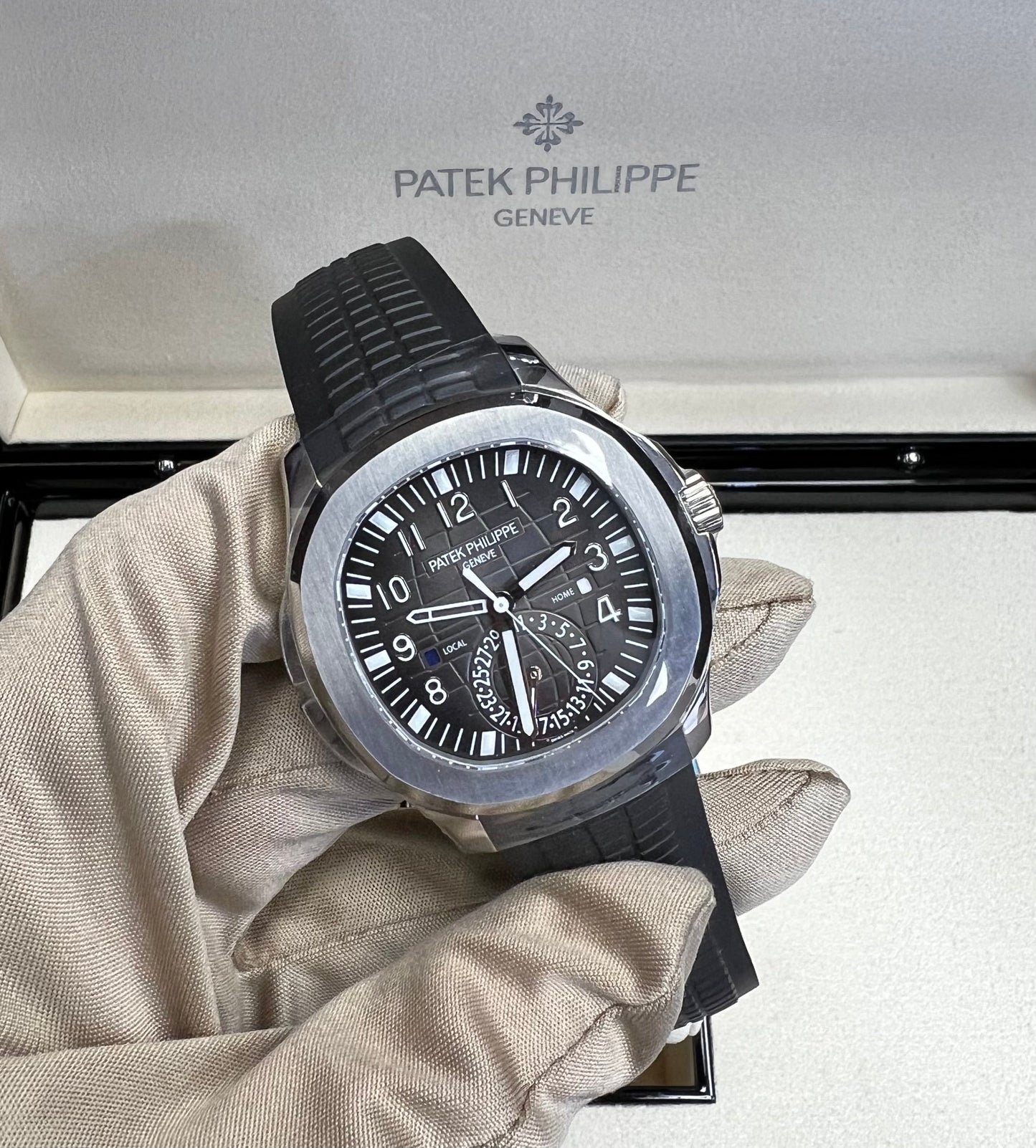 Patek Philippe Aquanaut 5164A-001 Travel Time Stainless Steel