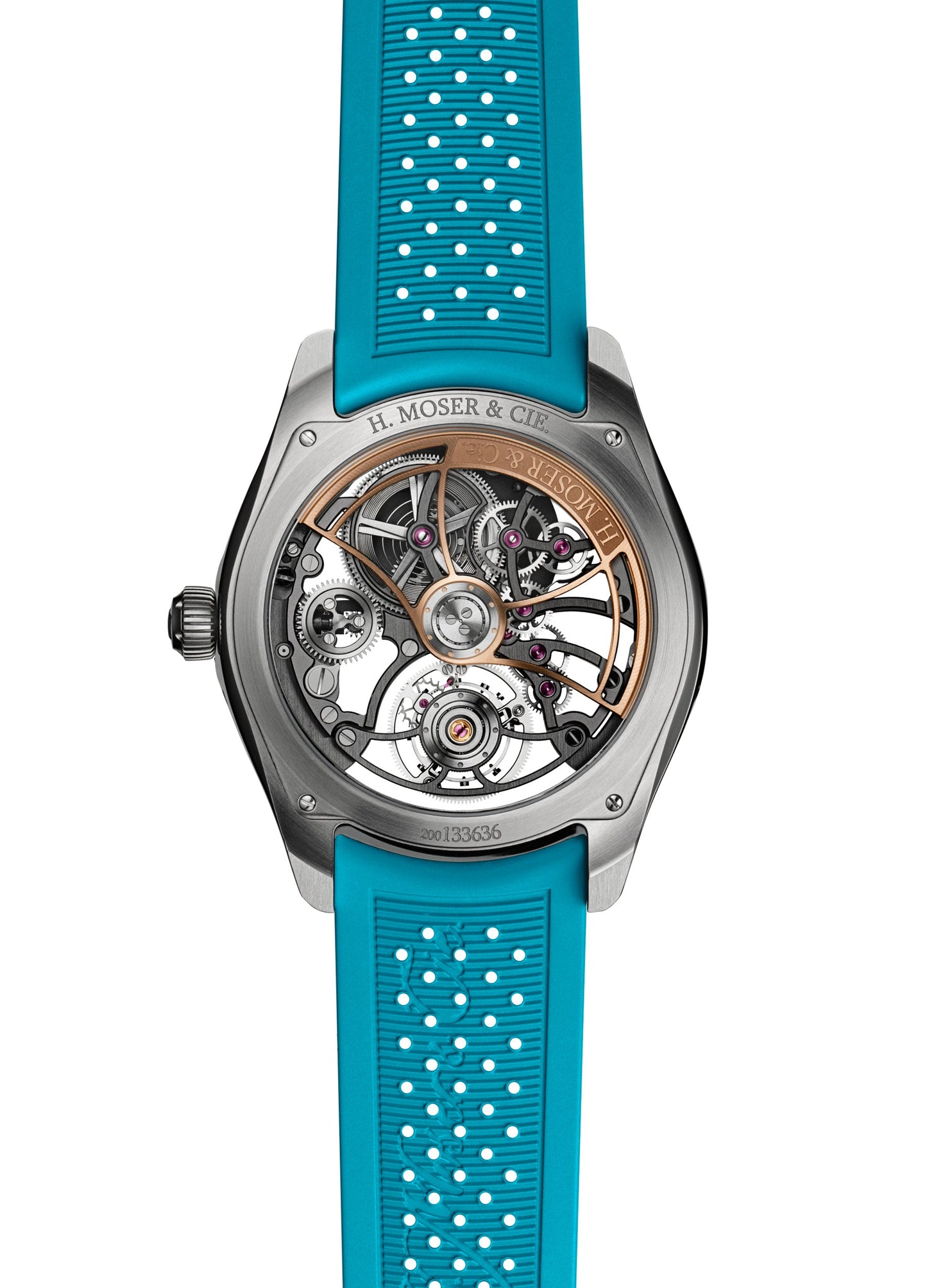 Pioneer Cylindrical Tourbillon Skeleton Spiced Aqua