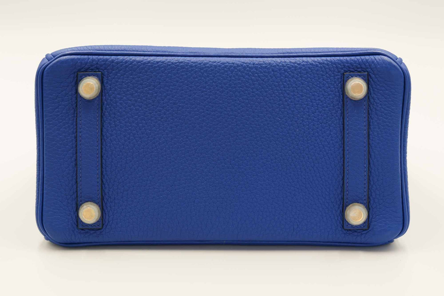 Hermès Birkin 25 Bleu Royal Clemence Gold Hardware