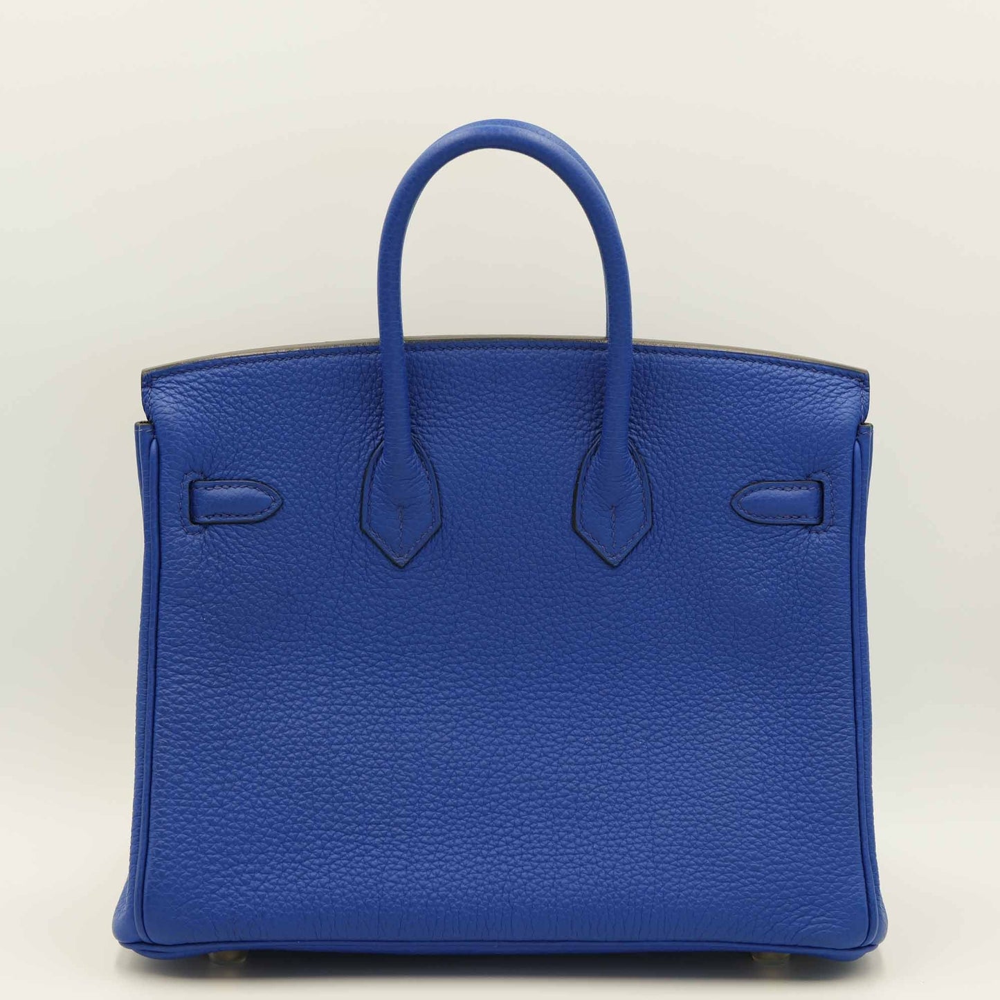 Hermès Birkin 25 Bleu Royal Clemence Gold Hardware