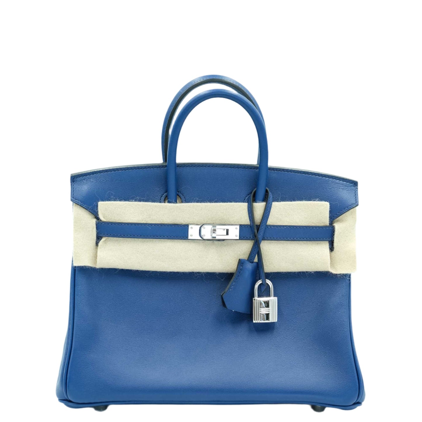 Hermès Birkin 25 Bleu Saphir Swift Palladium Hardware