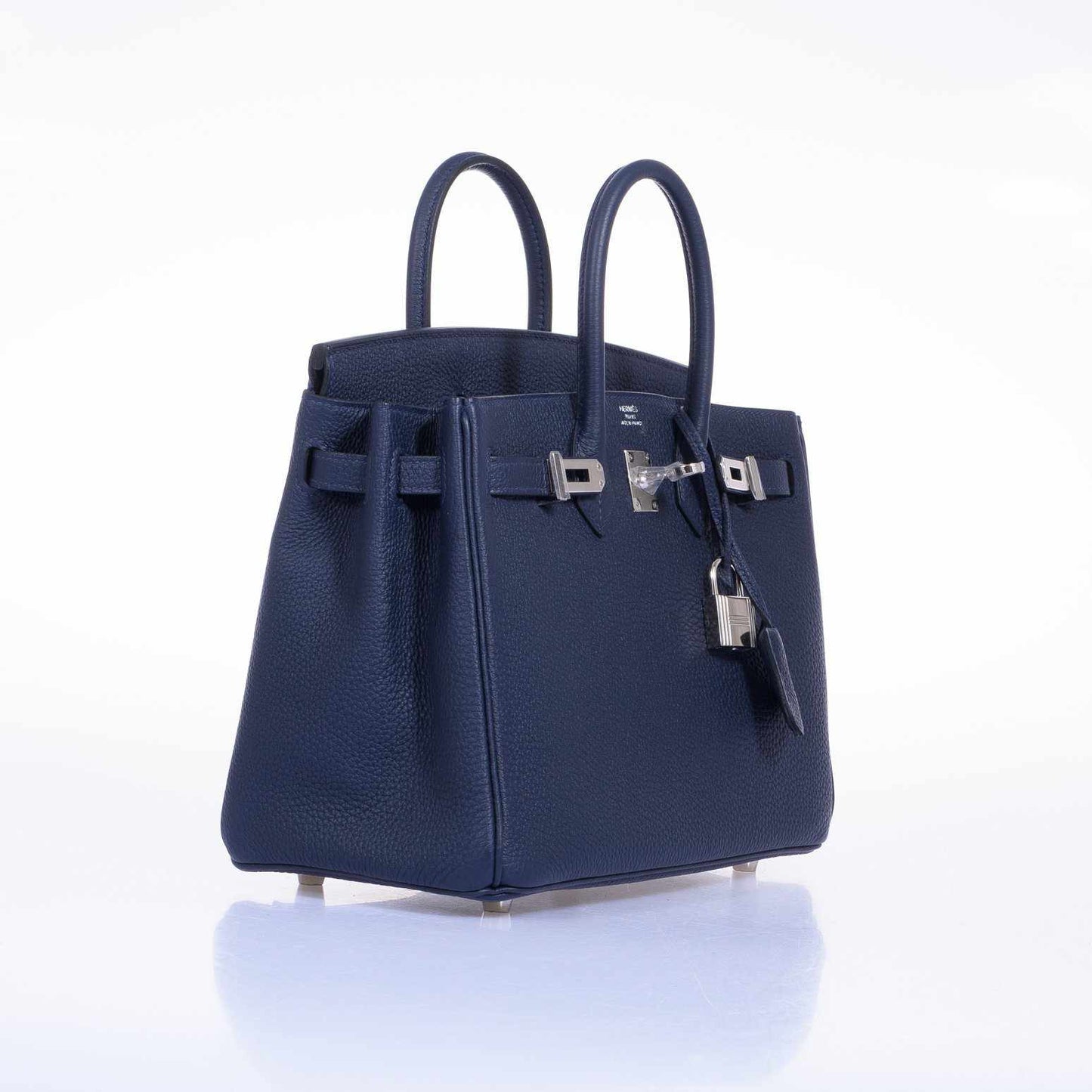 Hermès Birkin 25 Blue Indigo Togo Palladium Hardware