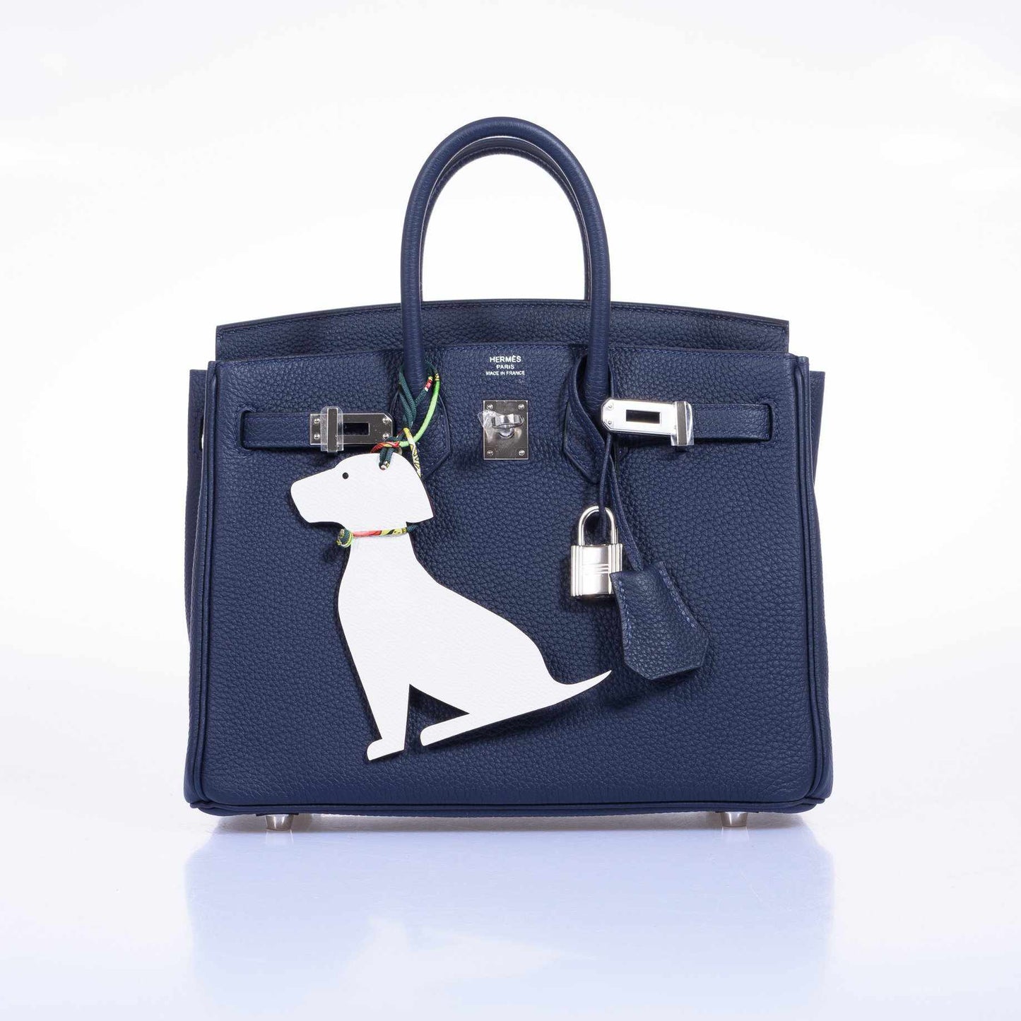 Hermès Birkin 25 Blue Indigo Togo Palladium Hardware