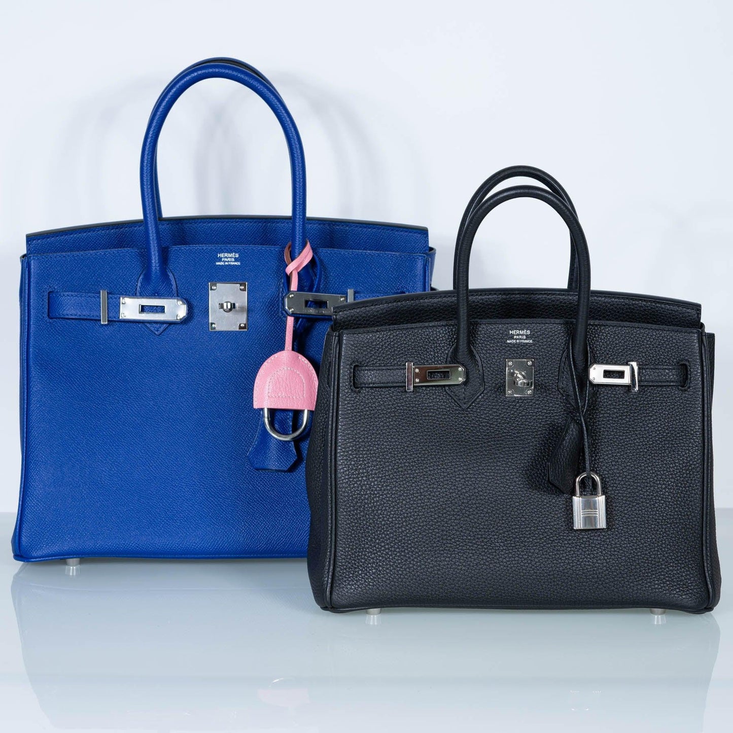 Hermès Birkin 30 Blue Electric Epsom with Palladium Hardware