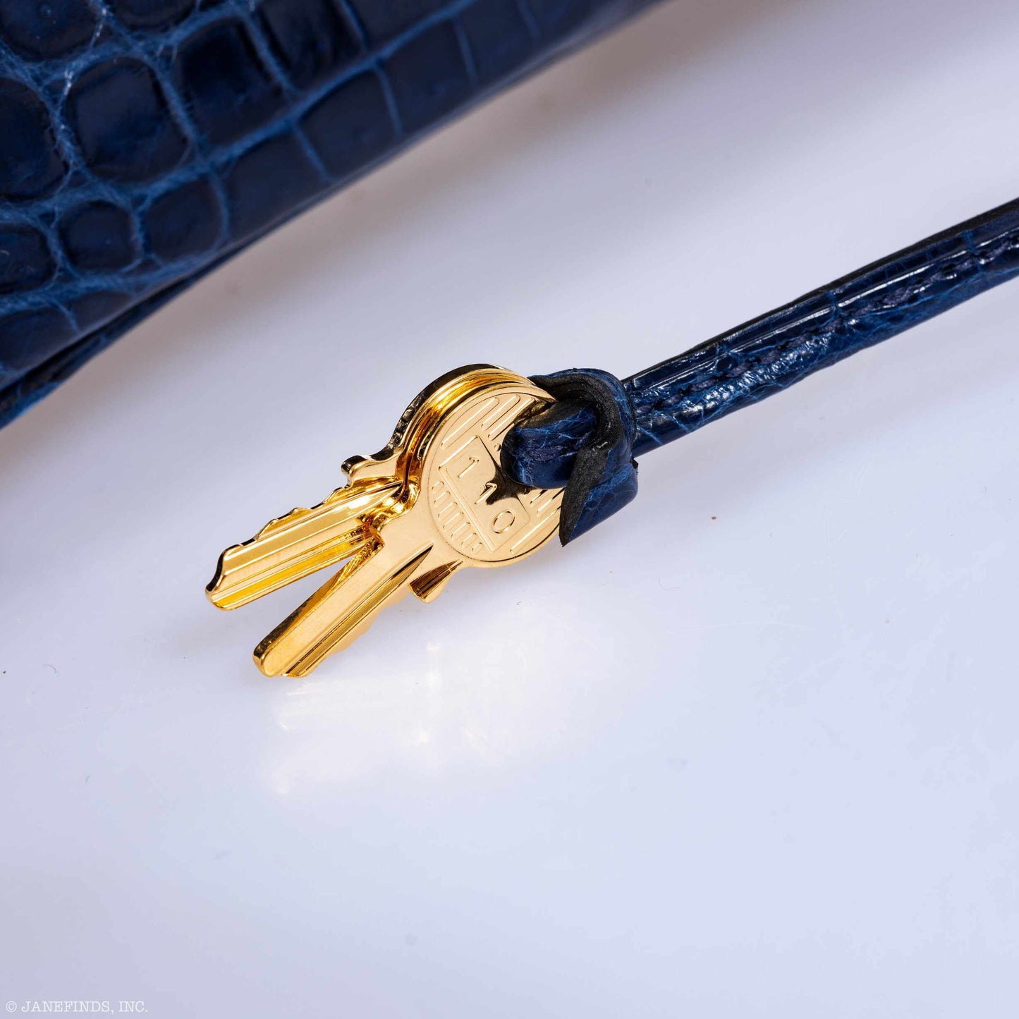 Hermès Birkin 30 Blue Saphir Semi-Matte Niloticus Crocodile Gold Hardware