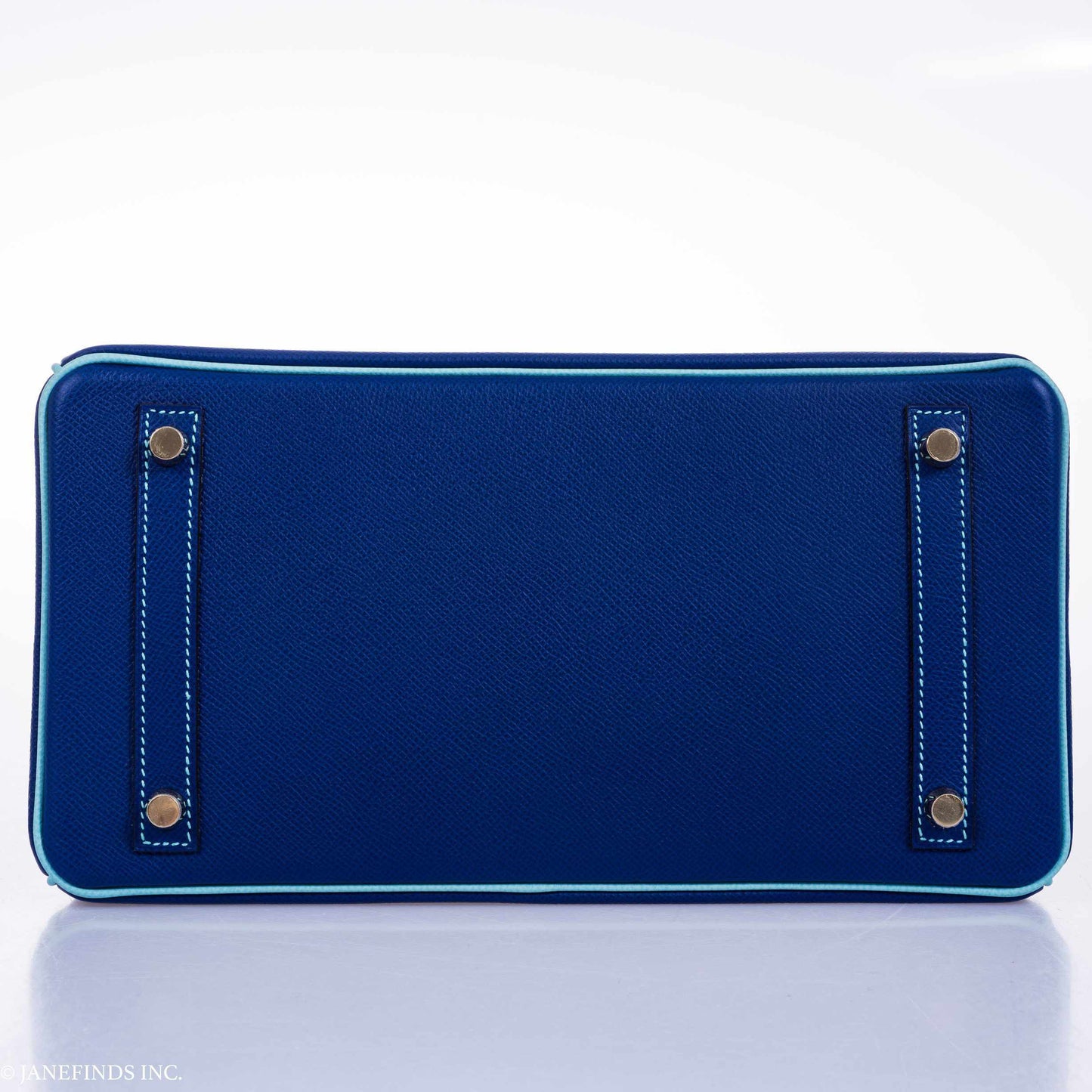 Hermès Birkin 30 HSS Blue Electric & Blue Atoll Epsom Gold Hardware