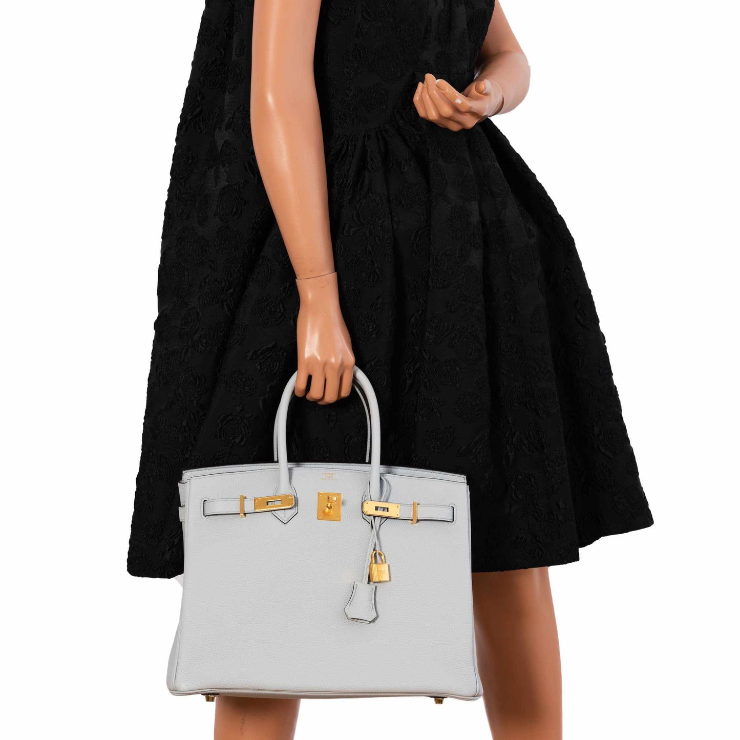 Hermès Birkin 35 Bleu Pale Togo Gold Hardware - Exquisite