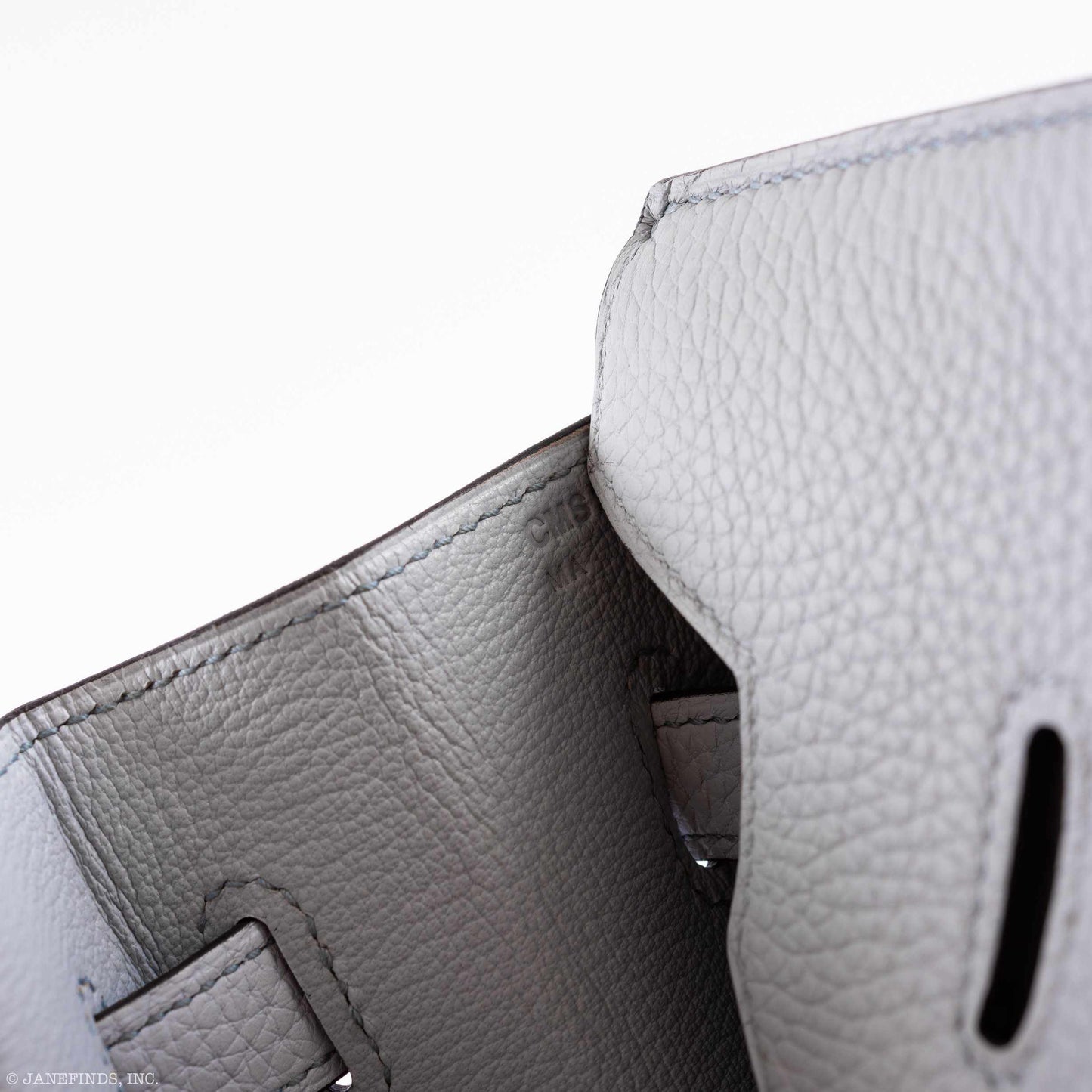 Hermès Birkin 35 Bleu Pale Togo Gold Hardware - Exquisite