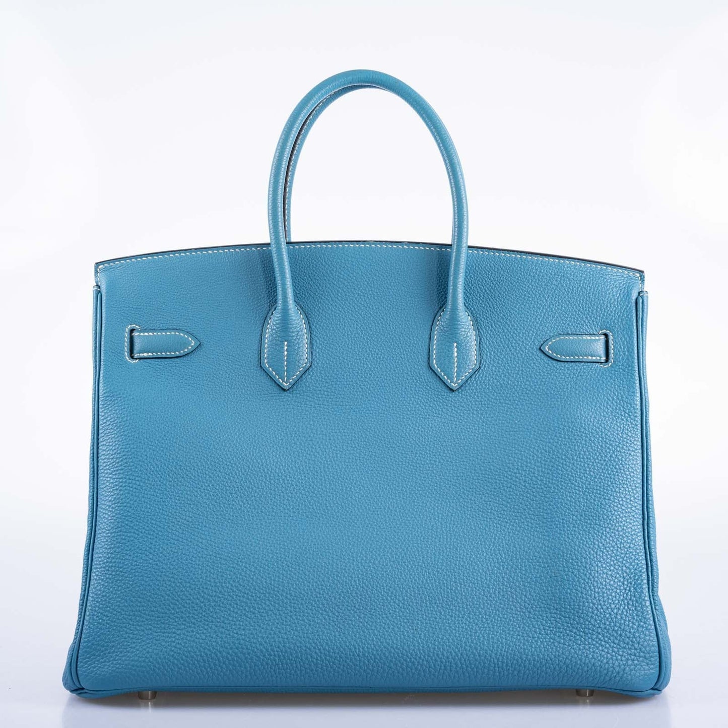 Hermès Birkin 35 Blue Jean Togo Palladium Hardware