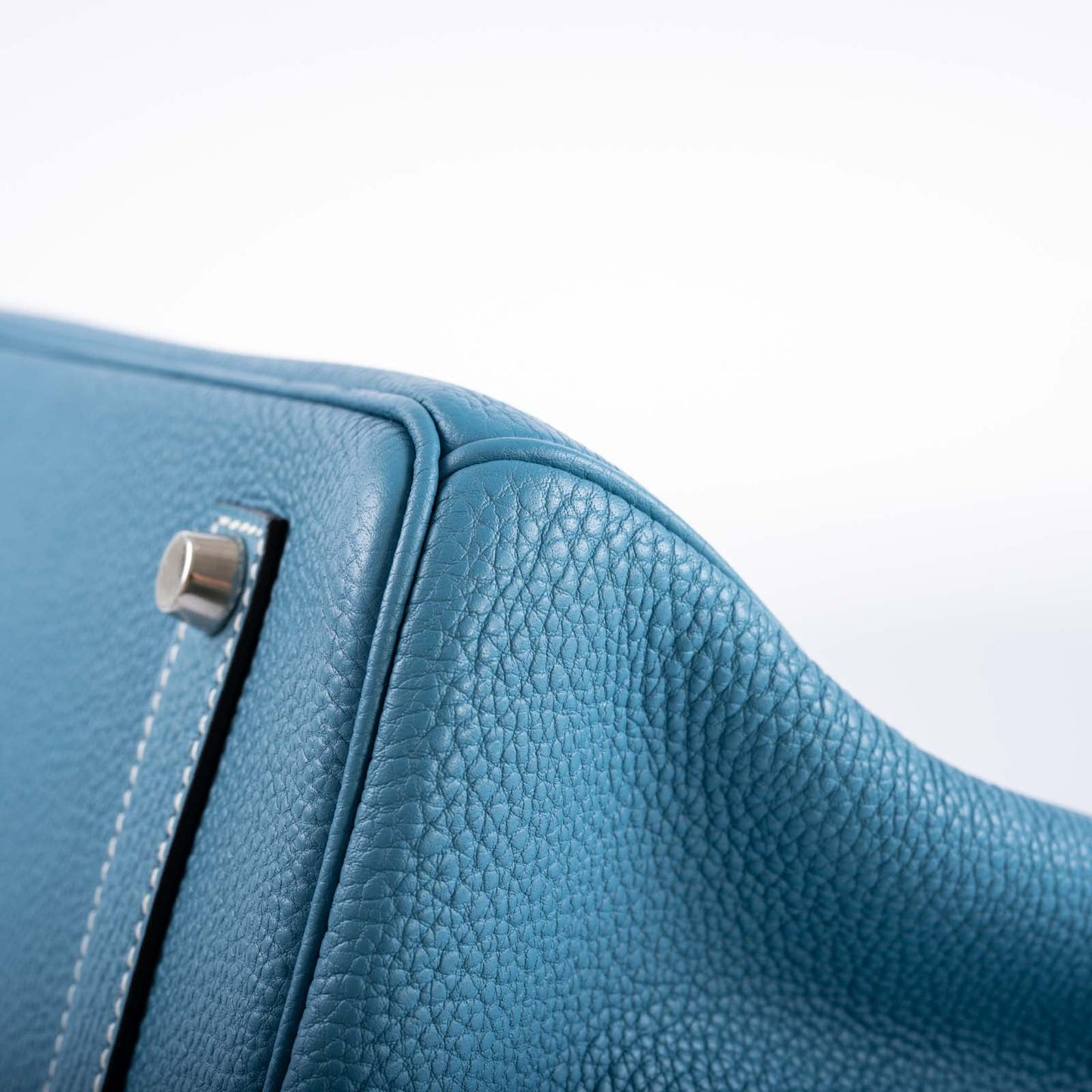 Hermès Birkin 35 Blue Jean Togo Palladium Hardware