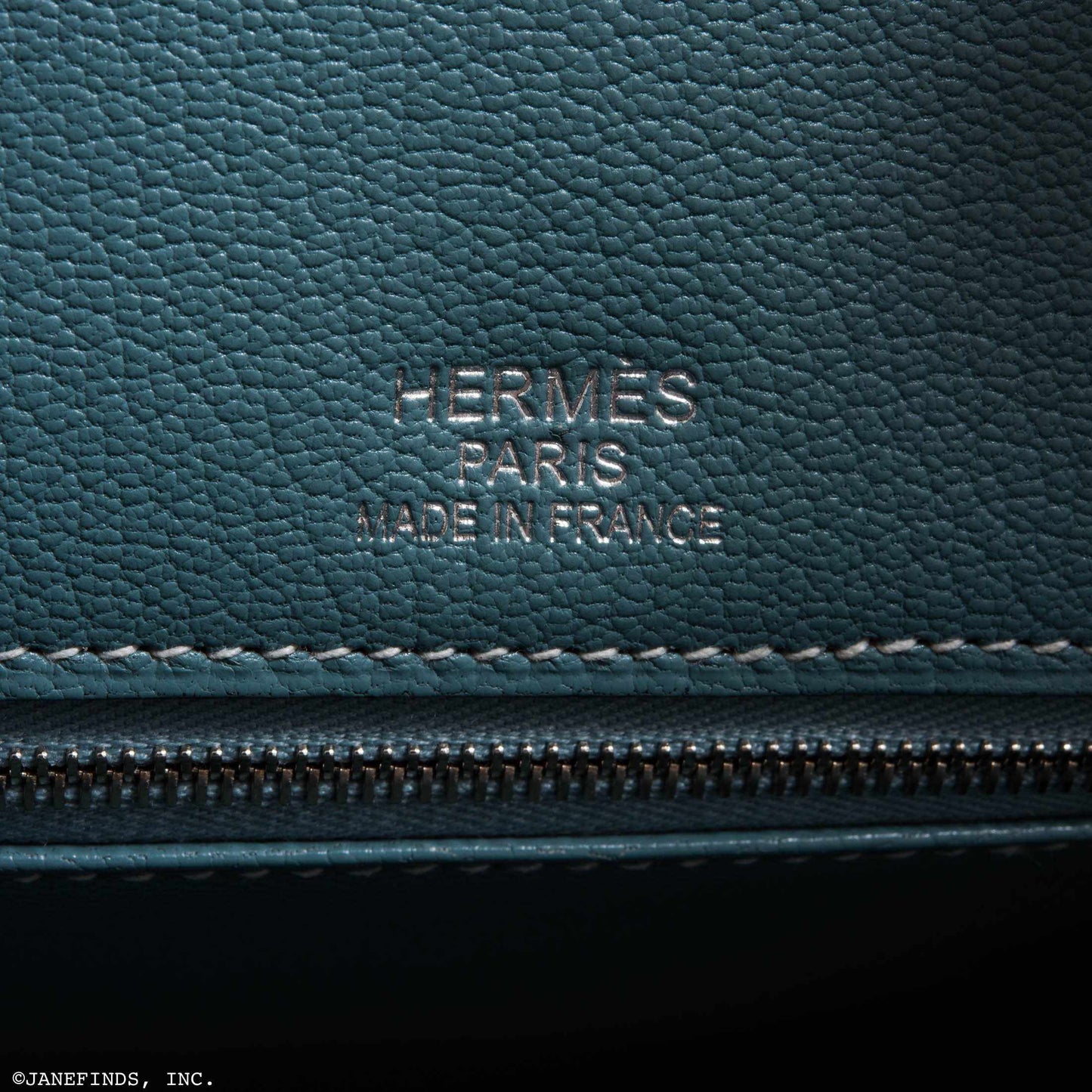 Hermès Birkin 35 Ghillies Turquoise, Ciel Evergrain, Veau Doblis Suede Palladium Hardware - Special Edition