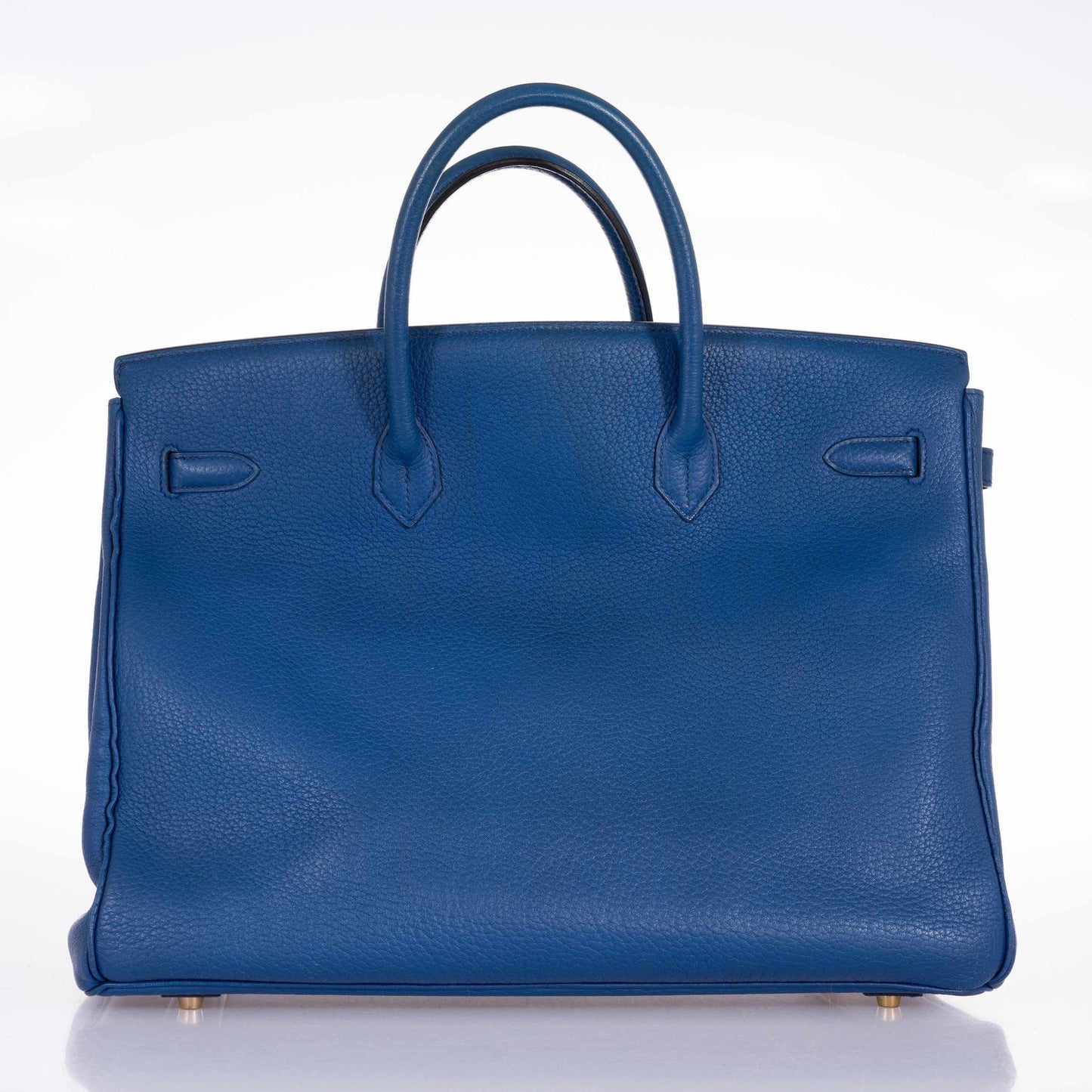 Hermès Birkin 40 French Blue Fjord Gold Hardware