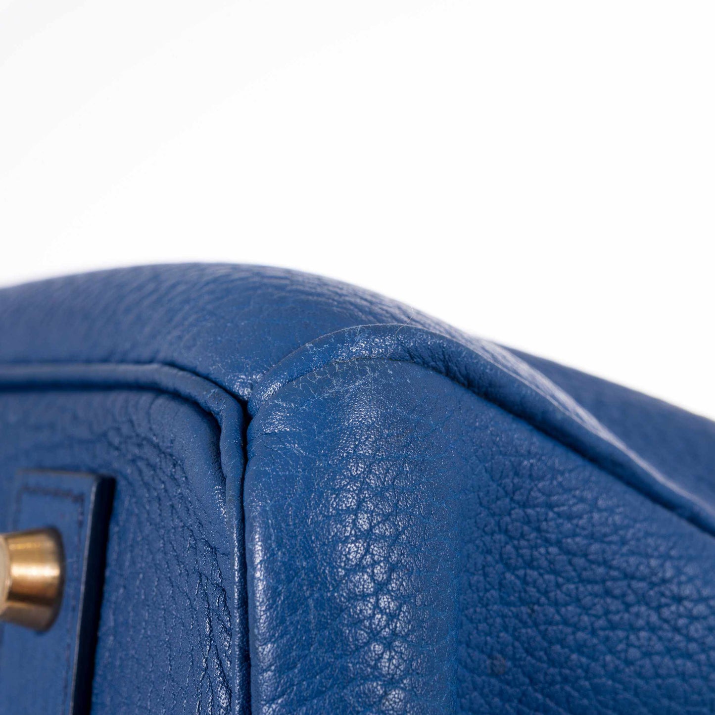 Hermès Birkin 40 French Blue Fjord Gold Hardware