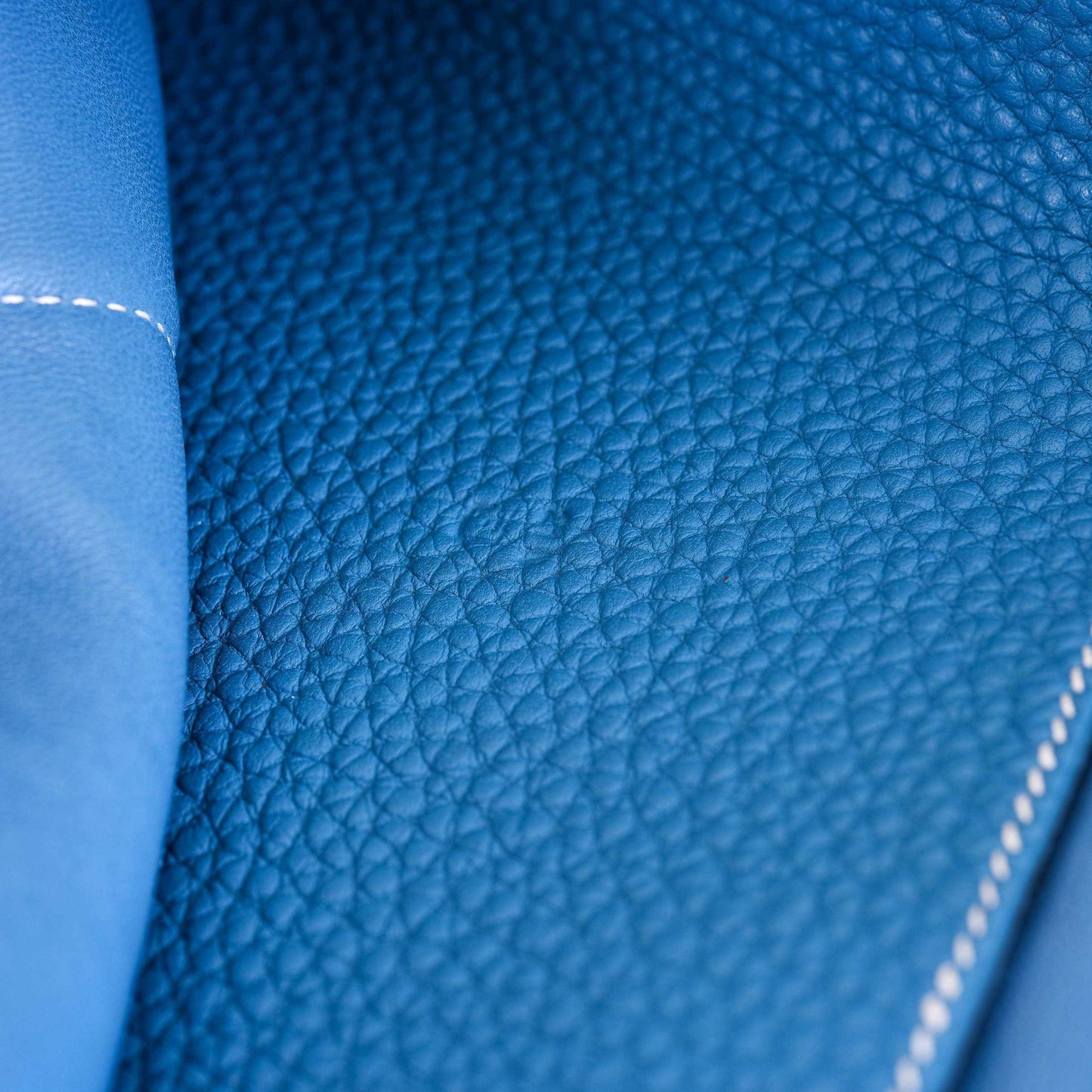 Hermès Blue Jean Dogon Wallet Togo Palladium Hardware