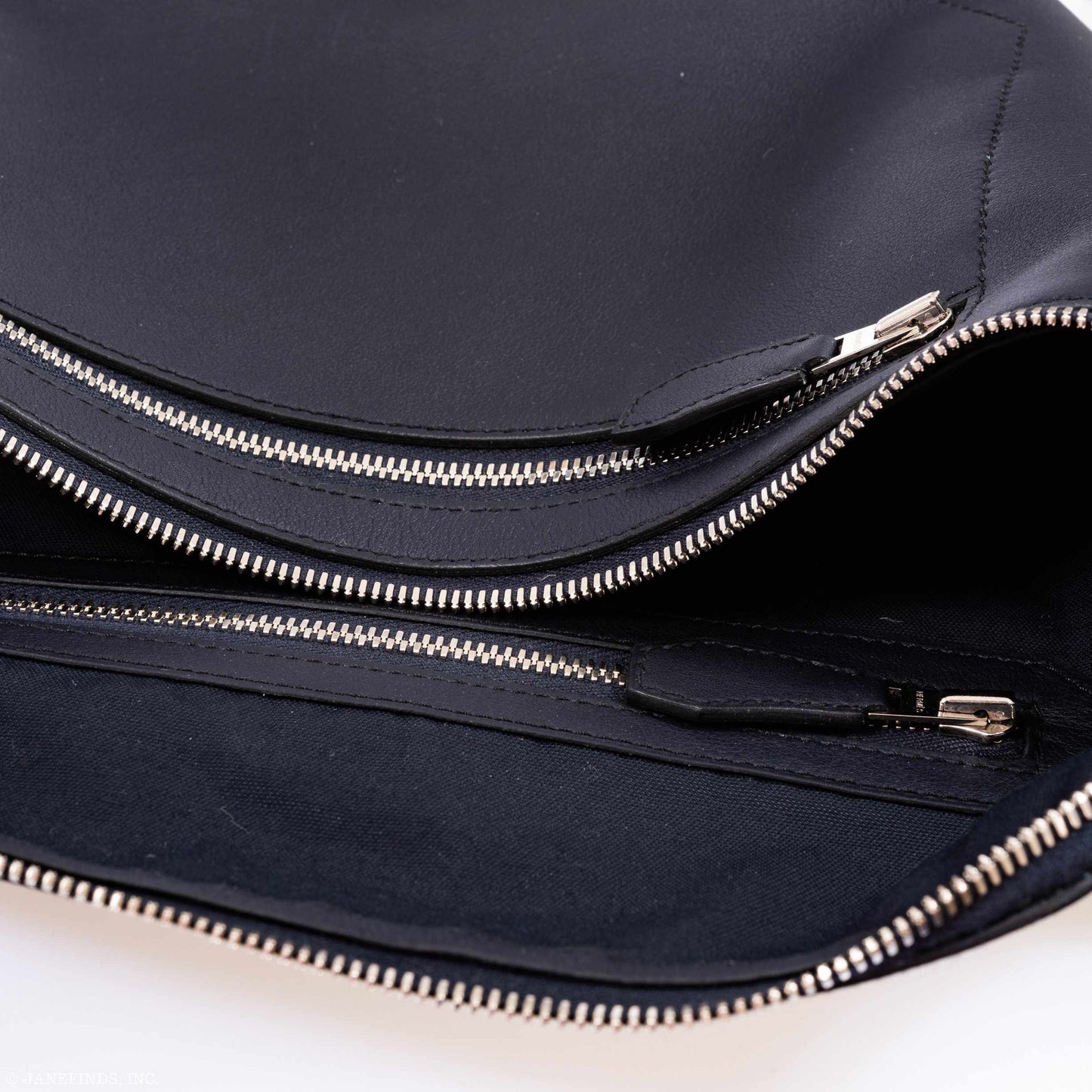 Hermès Cityslide Blue Indigo Cross PM Unisex Taurillon Cristobal - Limited Edition