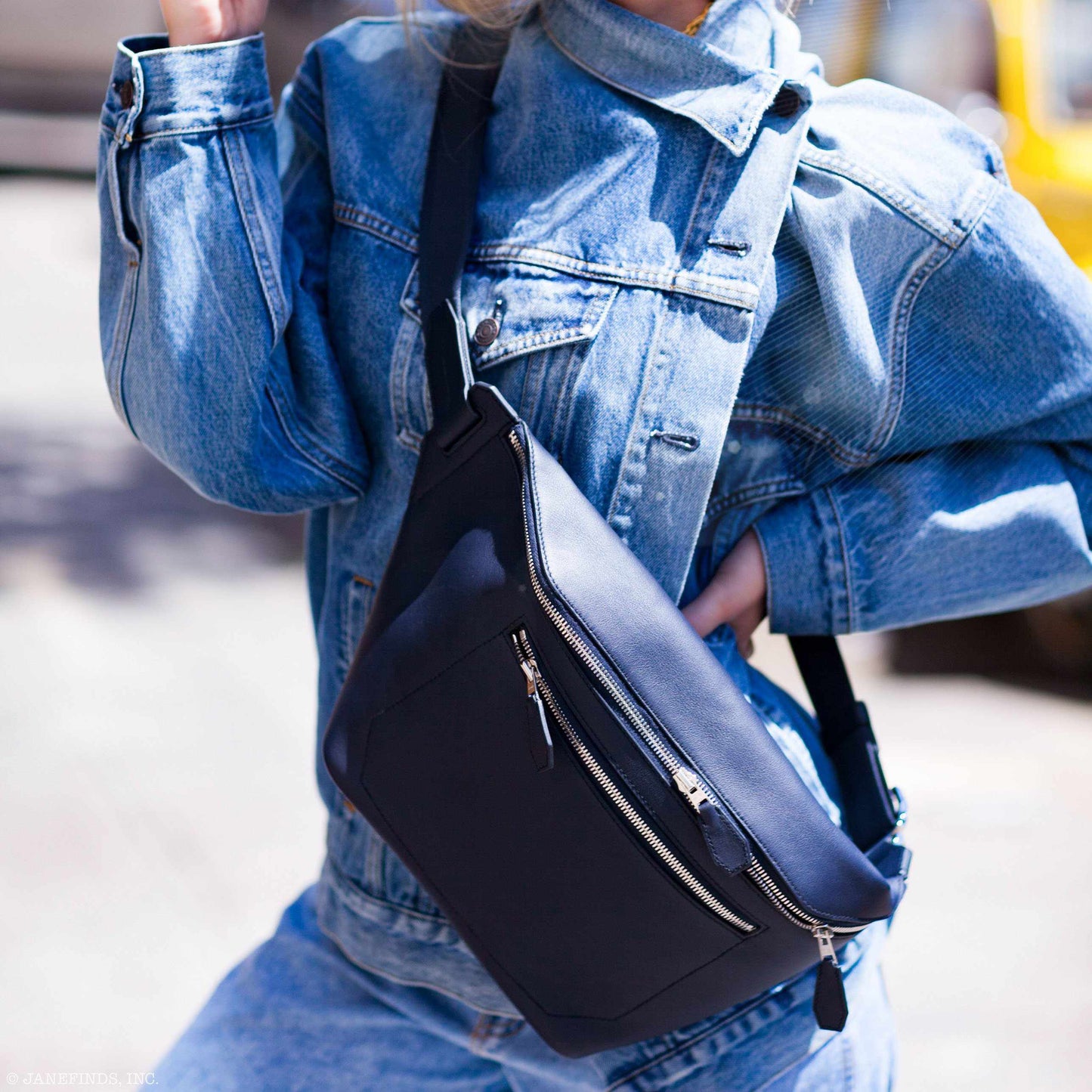 Hermès Cityslide Blue Indigo Cross PM Unisex Taurillon Cristobal - Limited Edition