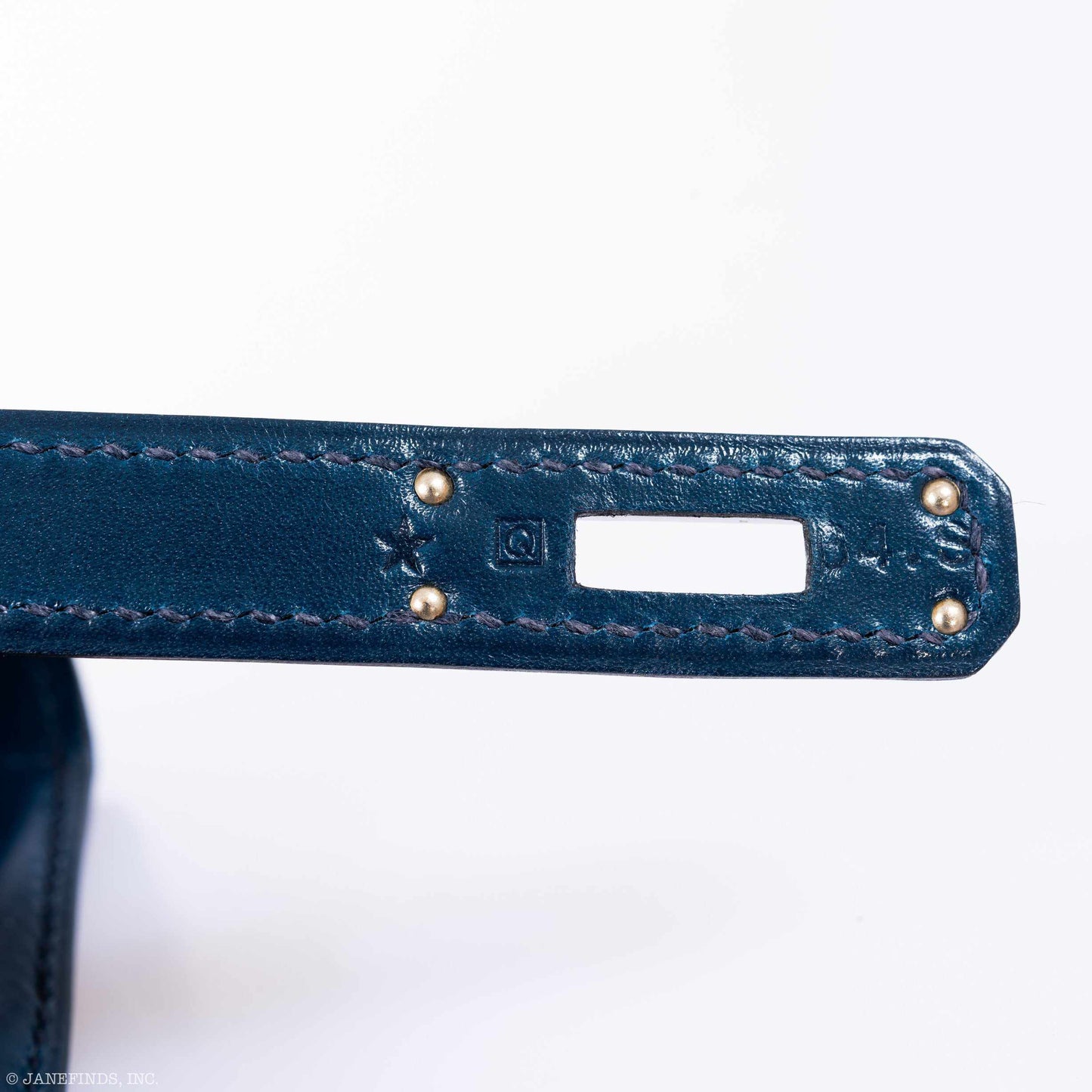 Hermès Kelly Cut Clutch Bleu de Prusse Box Palladium Guilloche Hardware