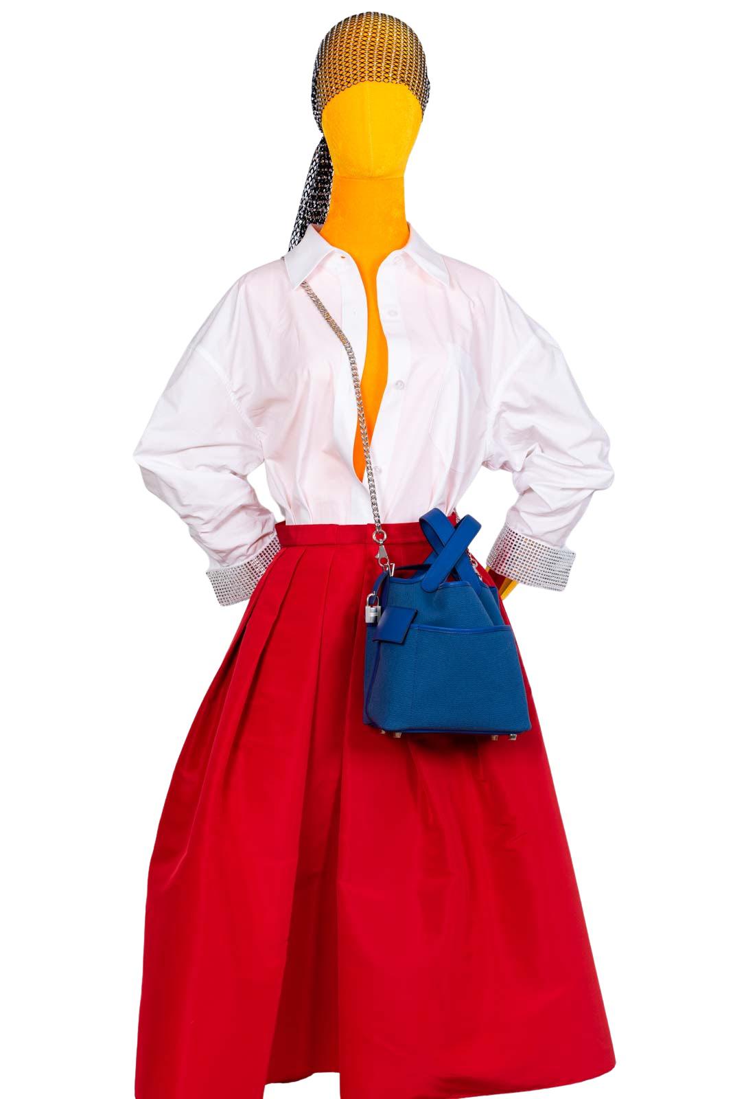 Hermès Picotin Lock 18 Bleu Royal Swift and Bleu Egee Toile Geoland Cargo Palladium Hardware