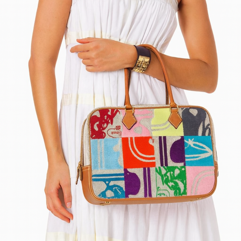 Hermès Plume 32 Plume Multicolor Special Order Palladium Hardware