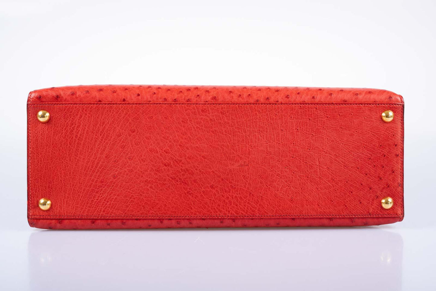 Hermès Sac Himalaya Symbiose Rouge Vif Ostrich, Doblis Suede, Box, and Porosus Crocodile Gold Hardware