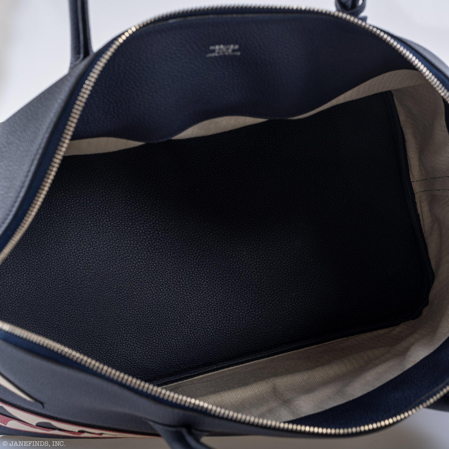 Hermès Shark Bolide 45 Bleu Nuit Togo Palladium Hardware