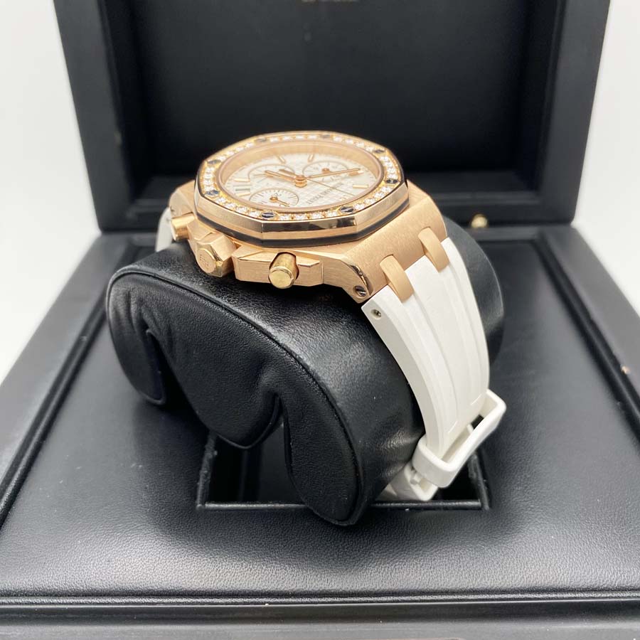 Audemars Piguet Royal Oak Offshore Chronograph 37mm 26231OR White Dial Pre-Owned