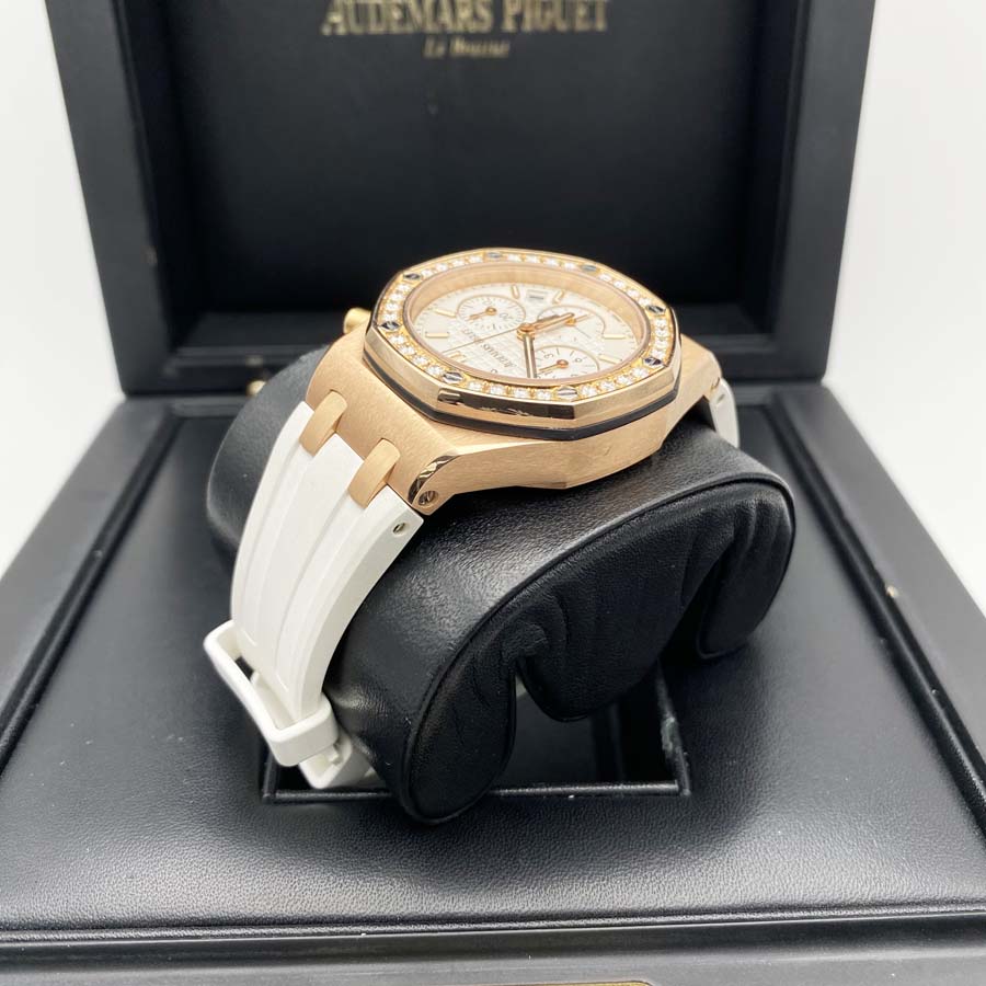 Audemars Piguet Royal Oak Offshore Chronograph 37mm 26231OR White Dial Pre-Owned