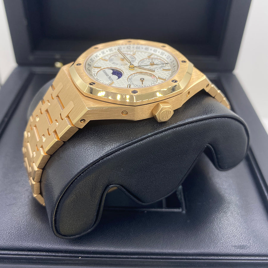 Audemars Piguet Royal Oak Perpetual Calendar 41mm 26574OR Silver Dial Pre-Owned