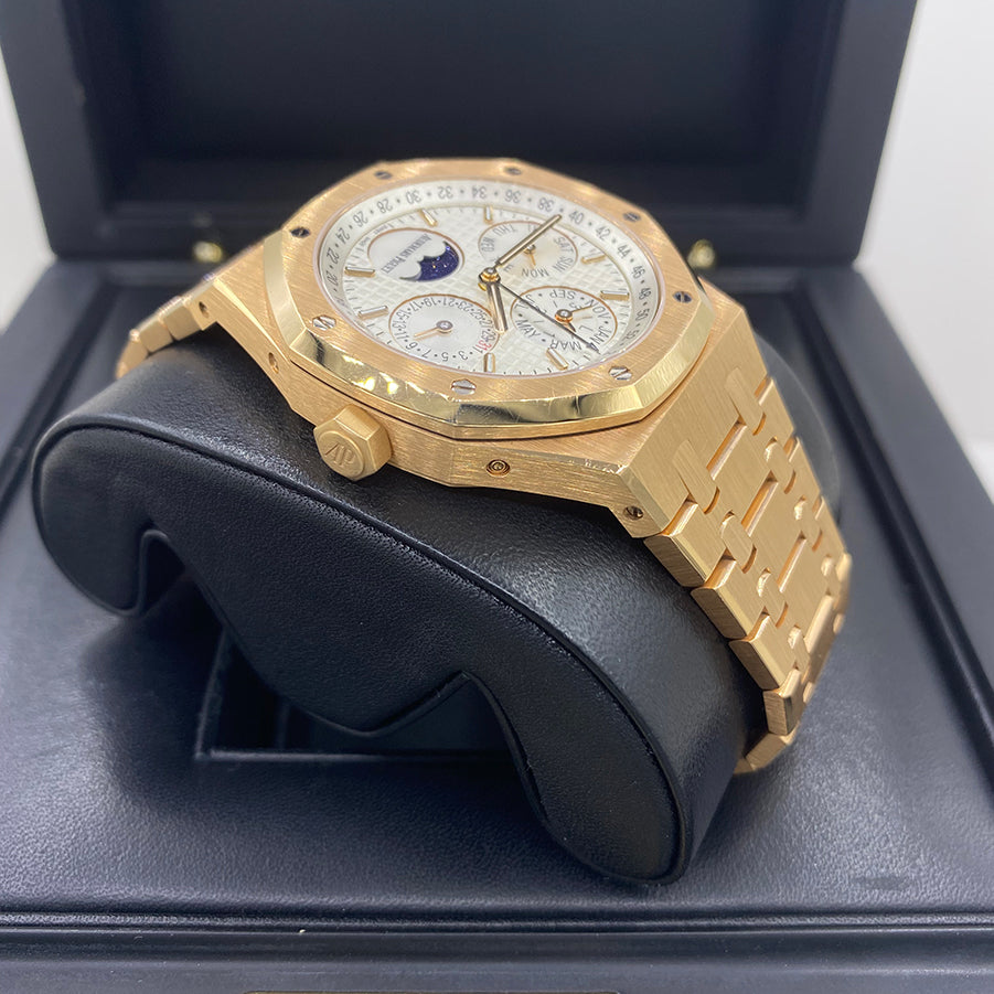 Audemars Piguet Royal Oak Perpetual Calendar 41mm 26574OR Silver Dial Pre-Owned