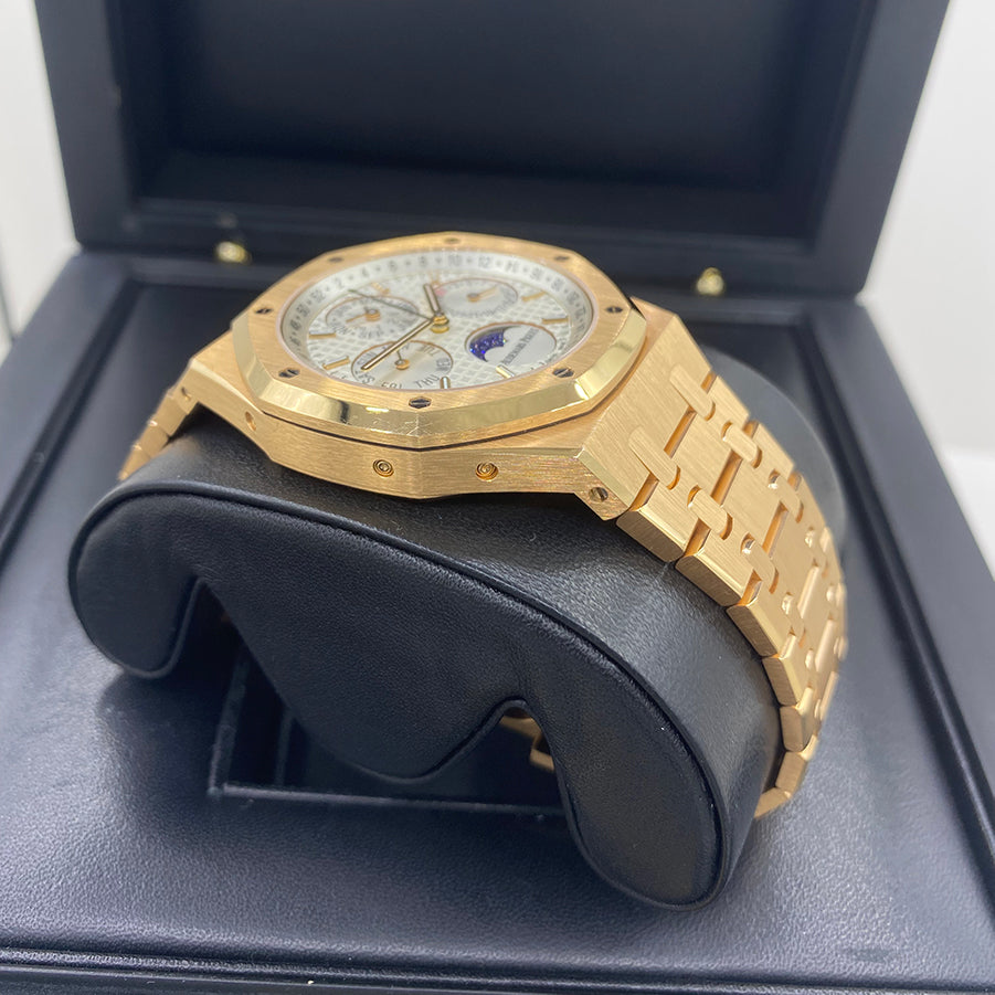 Audemars Piguet Royal Oak Perpetual Calendar 41mm 26574OR Silver Dial Pre-Owned