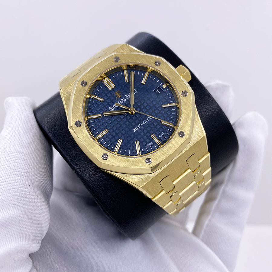 Audemars Piguet Royal Oak 37mm 15450BA.OO.1256BA.02 Blue Dial Pre-Owned