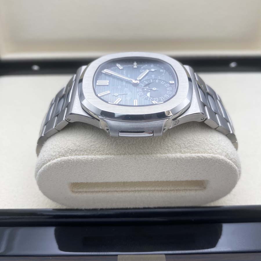 Patek Philippe Nautilus Moon Phases 40mm 5712/1A Blue Dial Geneva Sealed Pre-Owned