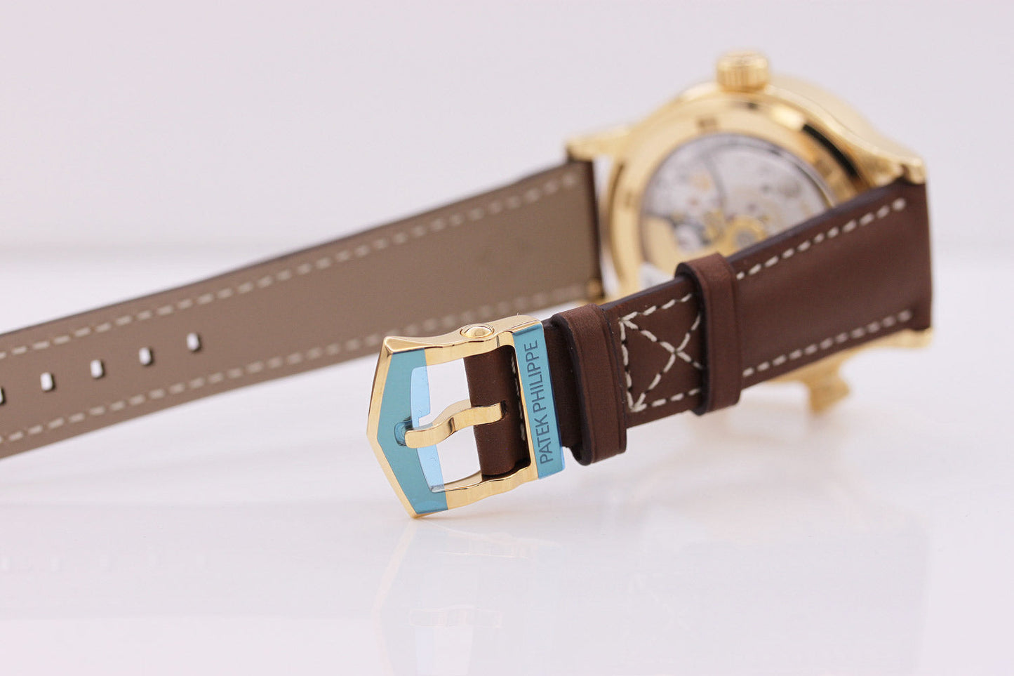 Patek Philippe Calatrava Pilot Travel Time Complication 37mm 7234R-001 Brown Dial